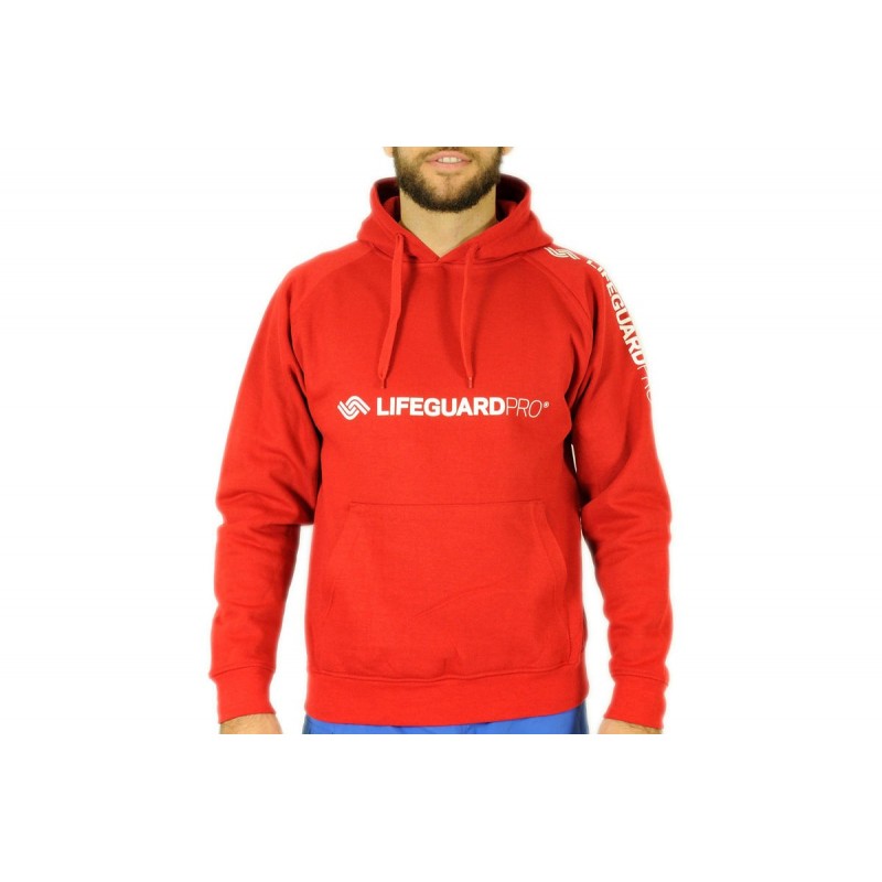 sudadera lifeguard roja